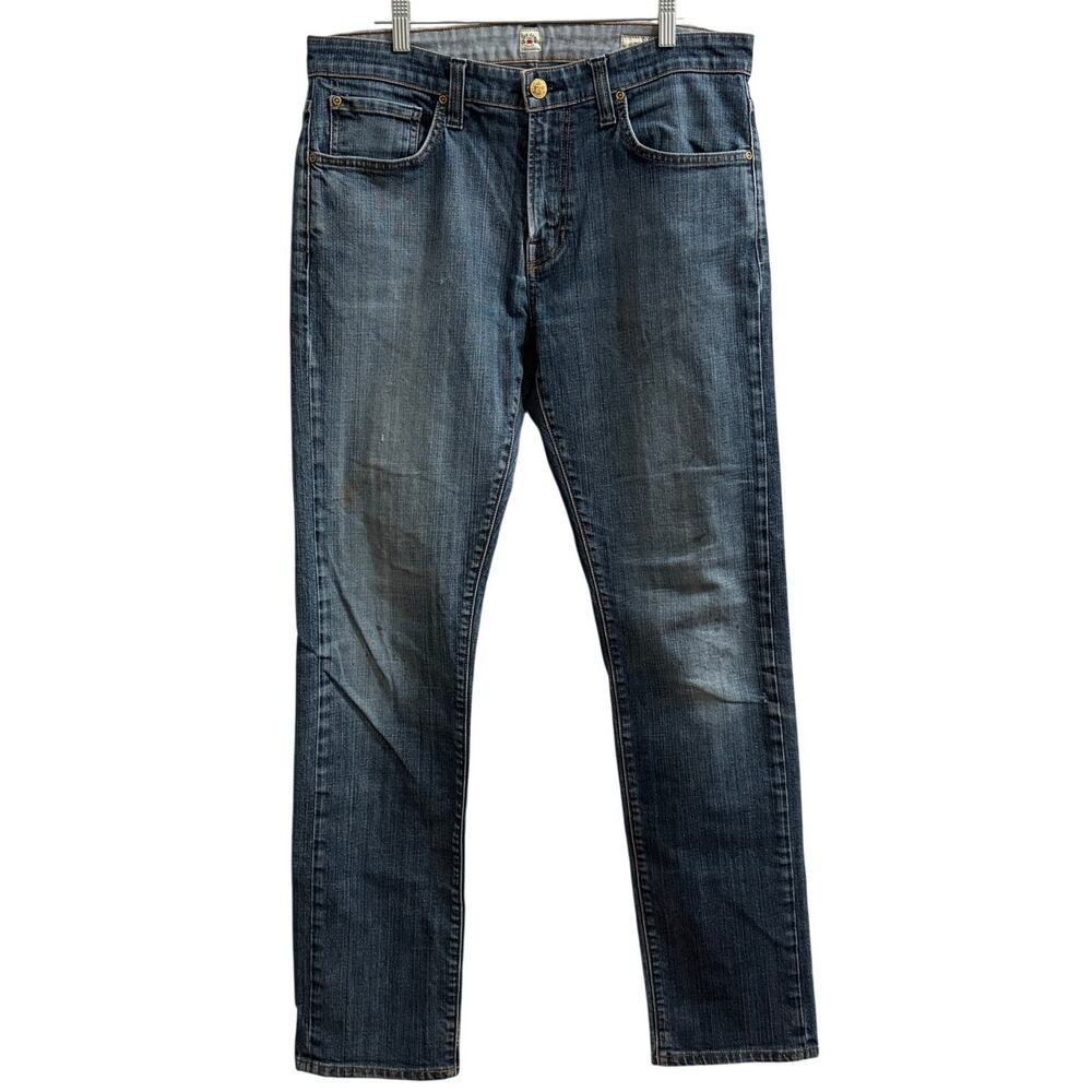Agave Denim Classic Jeans Mens 34x34 Blue Standard Straight Fit USA Handcrafted